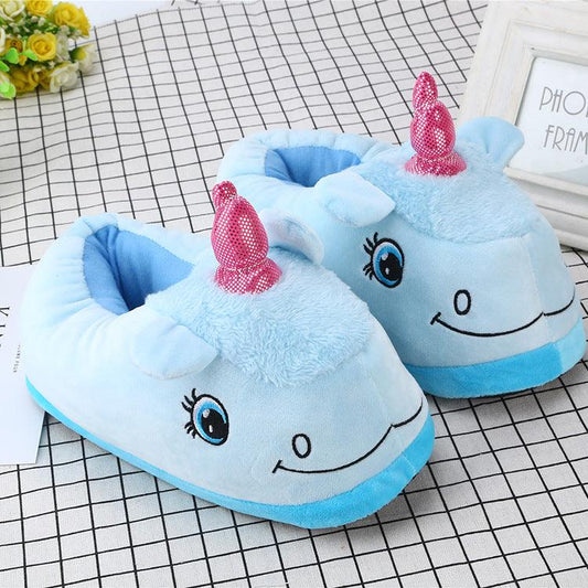 Cute Unicorn Slippers - Plushies