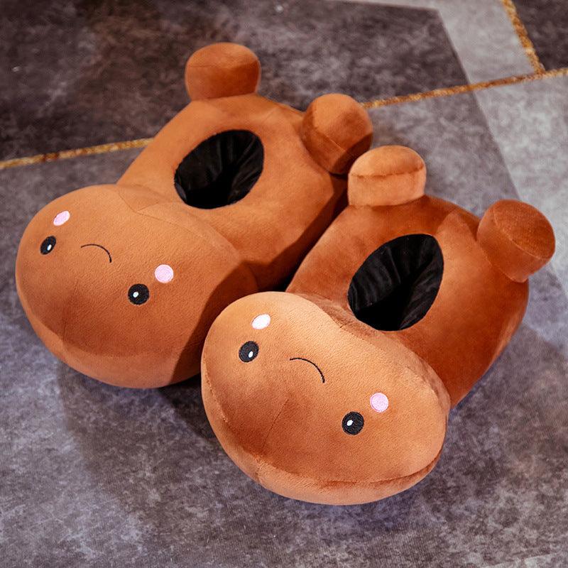Spoof Cute Penis Shaped Slippers - Plushies