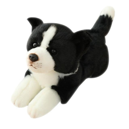 Realistic Border Collie Dog Plush Toy - Plushies