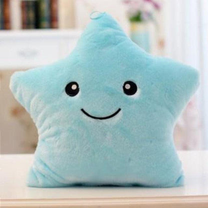 Luminous Pillow Star Shape Soft Cute Plush Stuffed Glowing Cushion - Plushies