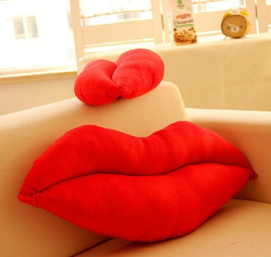 Hilarious, Funny Lip Shaped Sofa Pillow Plush Cushion - Plushies