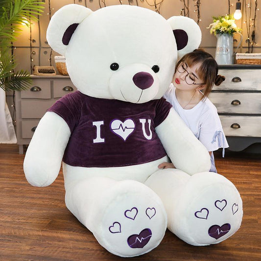 LOVE Scarf Teddy Bear Plush Doll - Plushies