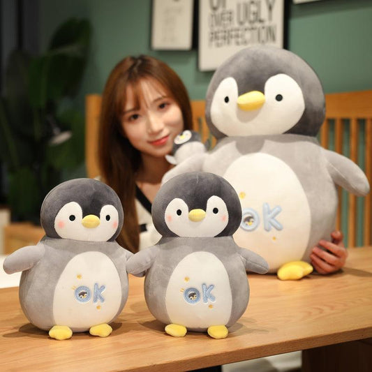 Three Sizes Standing Penguin Stuffed Animals - Plushies