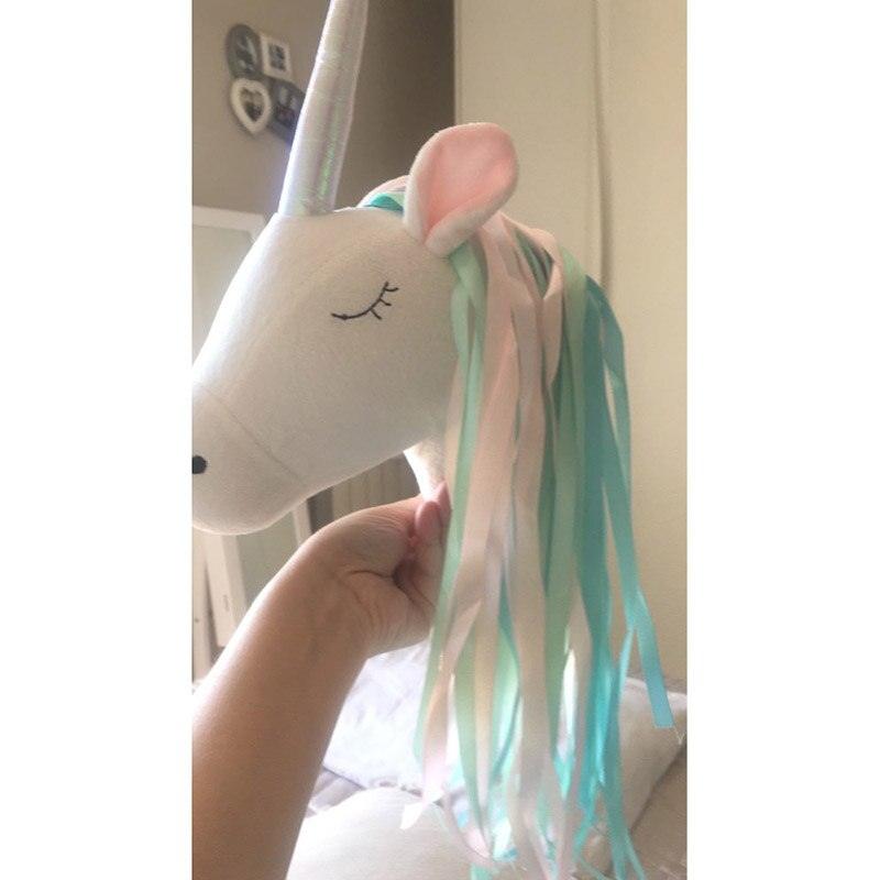 3D Animal Head Unicorn Decor Kids Room Wall Decoration - Plushies
