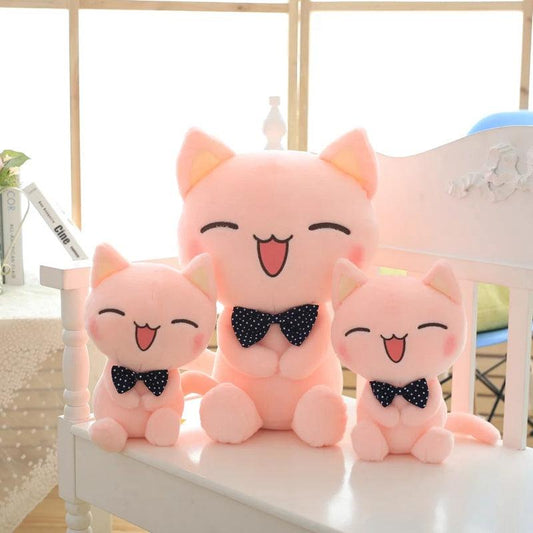 Cute Happy Cat Stuffed Animals - Plushies