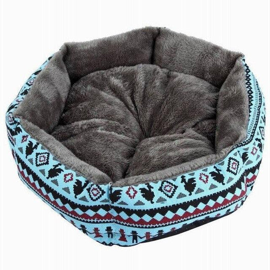 Plush Warm Pet Bed Dog Sofa for Small Medium Dogs, Kennel Beds - Plushies