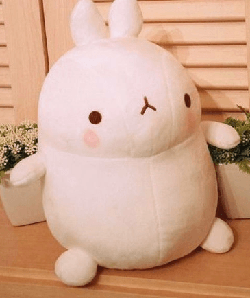 White Bunny Stuffed Doll Baby Plush Toy - Plushies