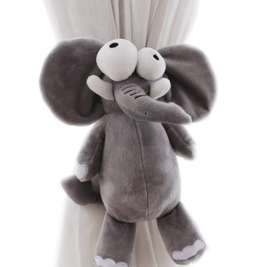 Funny Cartoon Squeaky Elephant Plushie - Plushies