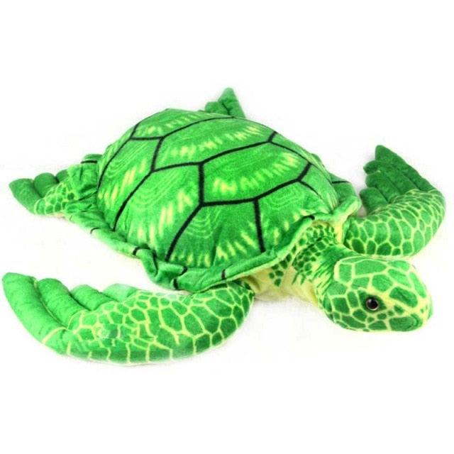 Realistic Colorful Sea Turtle Plush Toys - Plushies