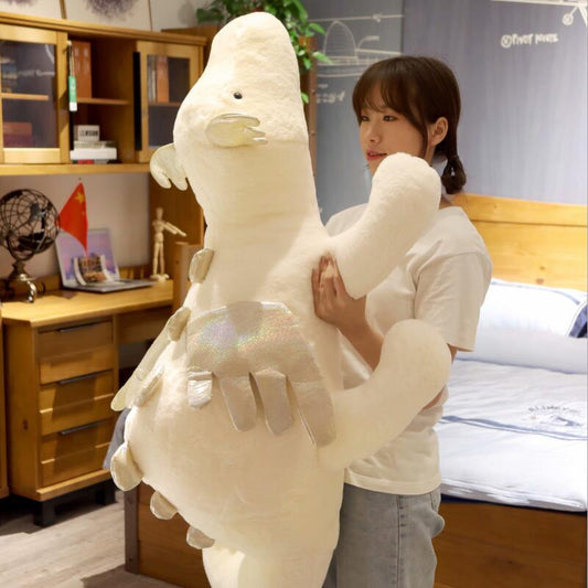White Giant Dinosaur Plush Toys - Plushies