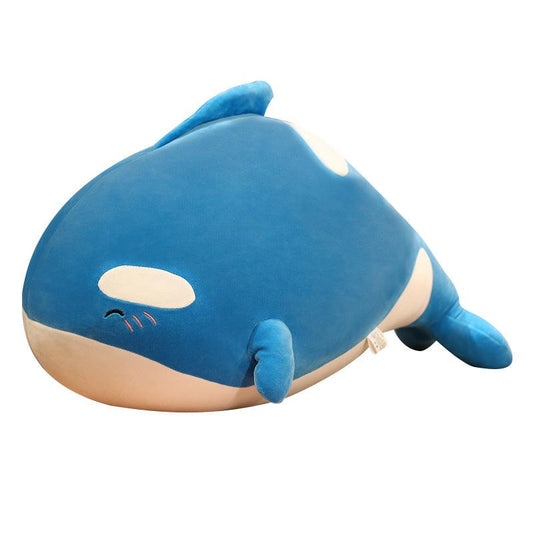 Cute Stuffed Blue Whale Plush Toy - Plushies