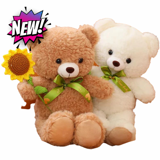 Flower Lover's Teddy Bear - Plushies
