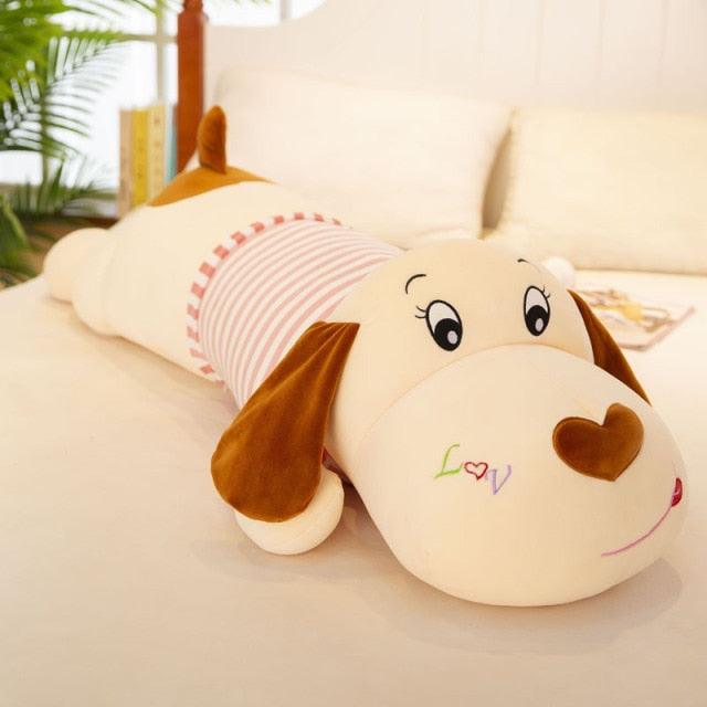 Soft Body Couple Striped Sofa Pillow Big Doll Dog - Plushies