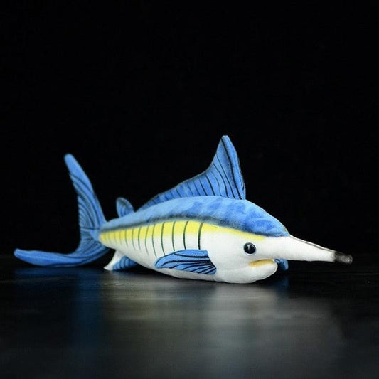 17"  Marlin Plush Toy,  Lifelike, Realistic Fish Plush Toys Stuffed Animal Dolls - Plushies