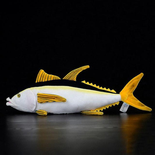17" Tuna Plush Toy,  Lifelike, Realistic Fish Plush Toys Stuffed Animal Dolls - Plushies