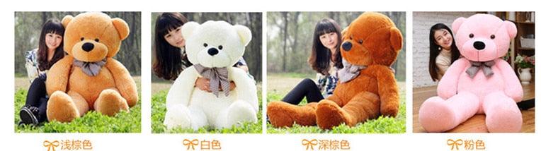 31.5" Cute Large Size Four Color Teddy Bears Plush Toys - Plushies