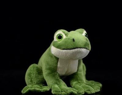 Cute Realistic Frog Stuffed Animal Plush Toy - Plushies