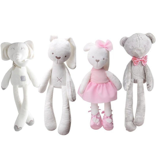 Cute Appease Rabbit Bear Animal Toys, Infant Baby Comfort Dolls - Plushies
