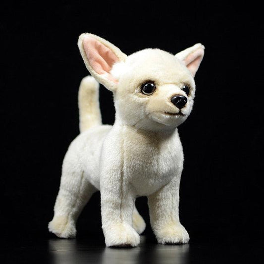 9" Realistic Chihuahua Dog Plush Toy - Plushies