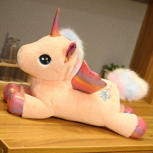 12" - 17.5" Rainbow Unicorn Plush Toy, Stuffed Unicorn Dolls for Kids - Plushies