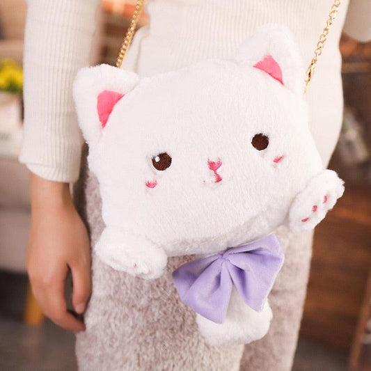 Kawaii Cat Plushie Backpack - Plushies