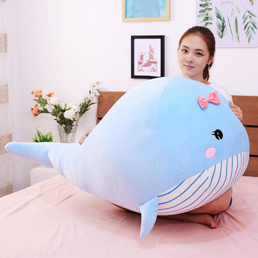 Giant Cute Whale Plushie - Plushies