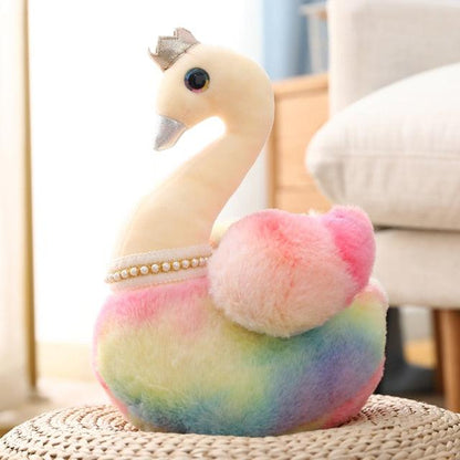 Kawaii Rainbow Swan Plushies - Plushies