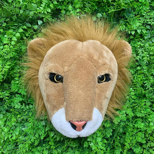 Lion Head Plush Toy Doll - Plushies