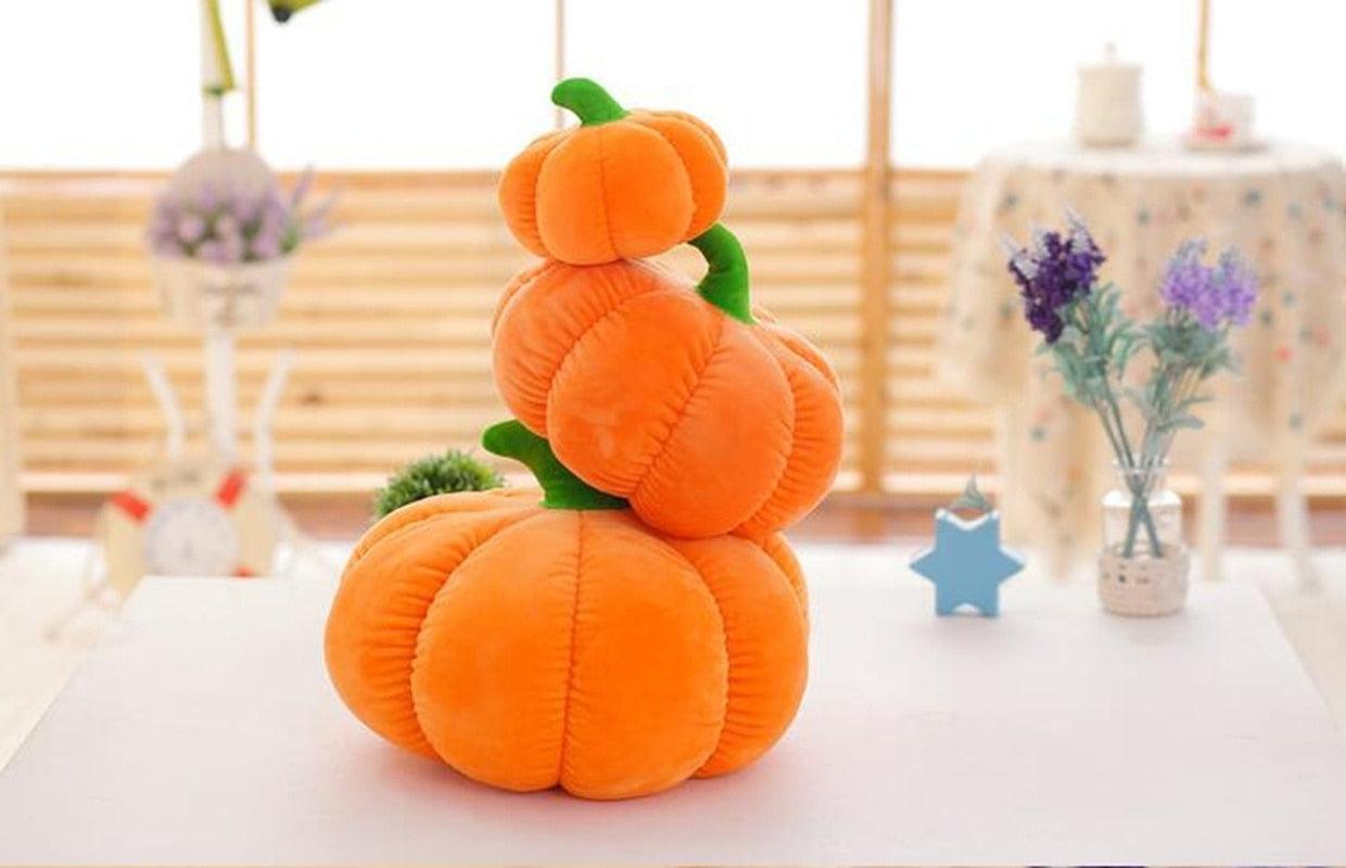 Pumpkin Halloween Soft Stuffed Plush Pillow - Plushies