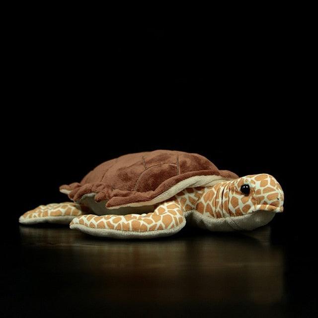 12" Long Leatherback Sea Turtle Plush Stuffed Animal Toy Doll for Kids - Plushies