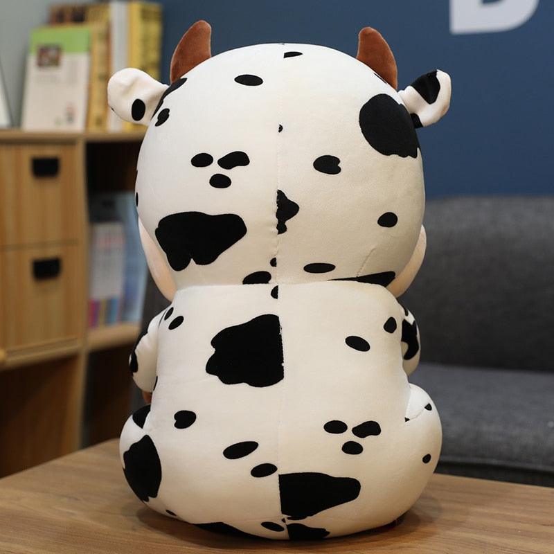 9.5" - 21.5" Cute Cow Plush Toy, Cattle Stuffed Animals - Plushies