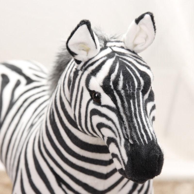Standing Zebra Animal Stuffed Plush Toy - Plushies