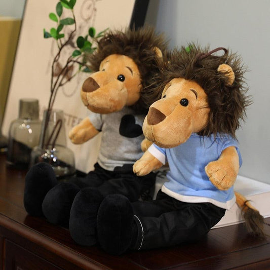 Big size the kings eternal monarch lion Stuffed Doll Animal Plush toy - Plushies