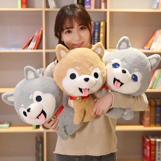 25/35cm Kawaii Husky Dog Plush Doll - Plushies