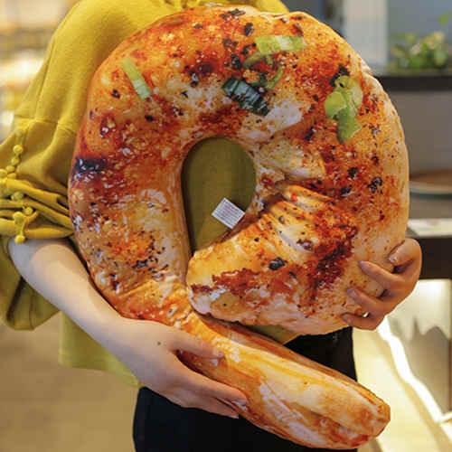 Huge 3D Shrimp Plushie - Plushies