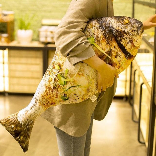 Giant Fish 3D Plush Toy - Plushies