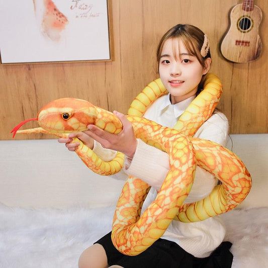 Giant Boa Simulated Snakes Plush Toy - Plushies