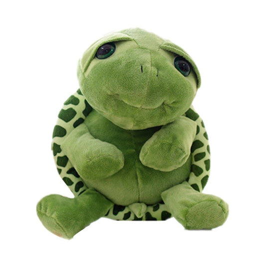 Super Cute Green Big Eyes Turtle Plush Toy - Plushies