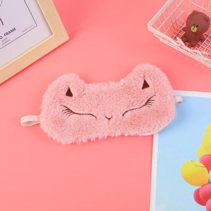 Cute Plush Animal Sleeping Masks - Plushies