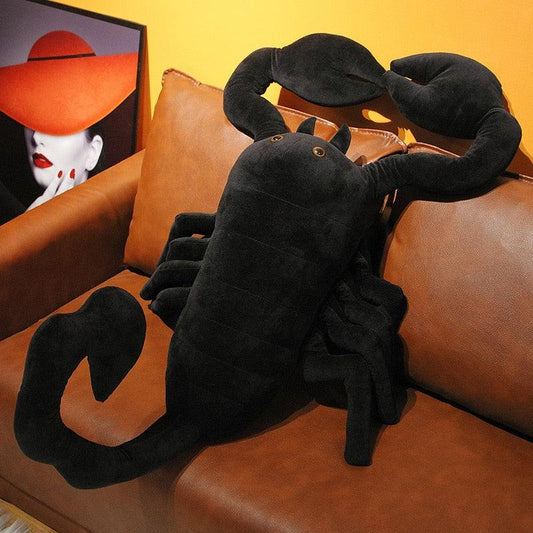 Lifelike Giant Black Scorpion Plush Toys - Plushies