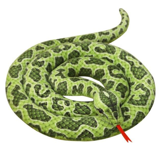 46"-118" / 110cm-300cm Simulated Snakes Plush Toy Giant Boa Cobra Long Stuffed Snake - Plushies