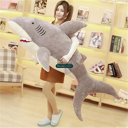 Super Jumbo Giant Shark Plush Doll for Kids - Plushies