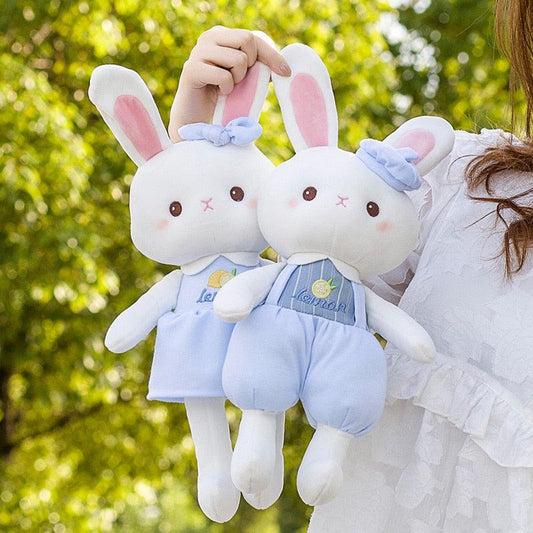 Rabbits Couple Dress Plush Toy - Plushies