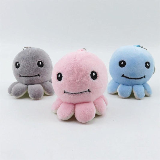 2.4" Cute Octopus Animal Plushie Small Pendant Backpack Hanging Toys - Plushies