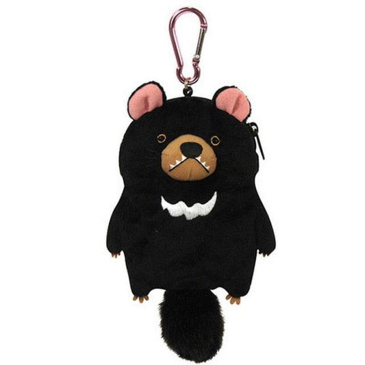 Super Kawaii Plush Black Bear Animal Keychains - Plushies