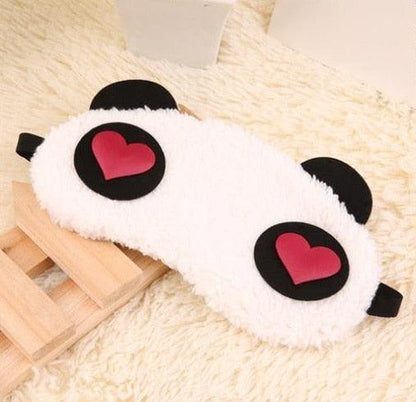 Plush Panda Eye Sleep Mask - Plushies