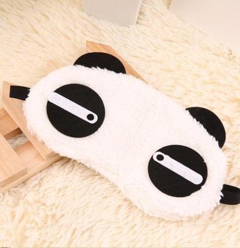 Plush Panda Eye Sleep Mask - Plushies