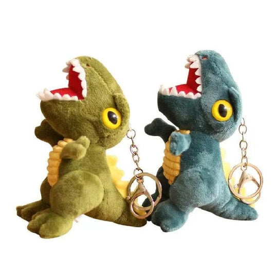 High Quality Cartoon Dinosaur Plush Toys Key Chains - Plushies