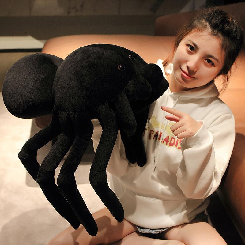 Simulation Insect Animal Spider Plush Toy, Realistic Stuffed Spider Doll Gifts for Kids - Plushies