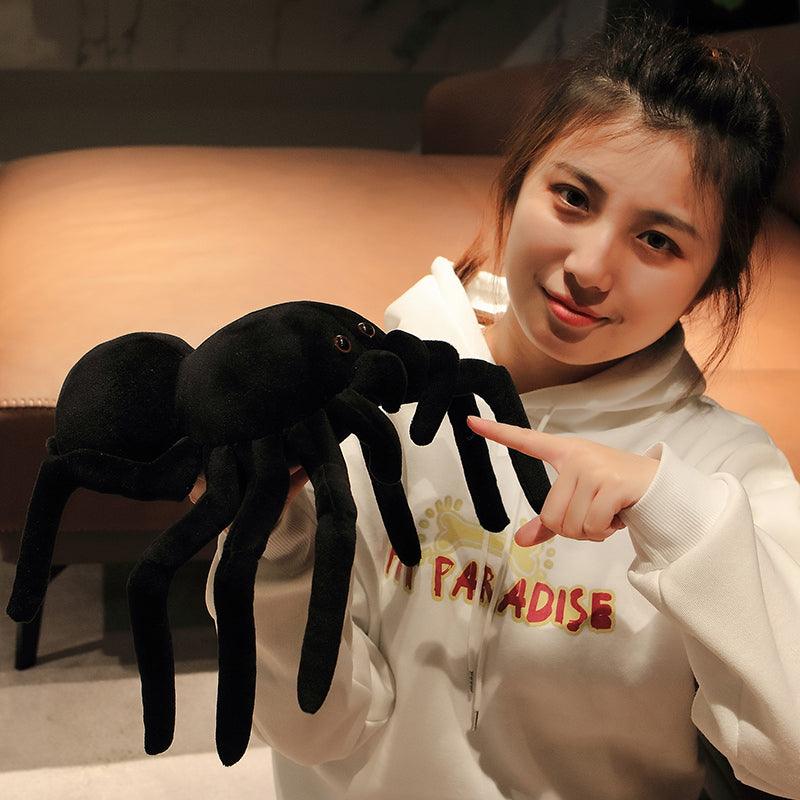 Simulation Insect Animal Spider Plush Toy, Realistic Stuffed Spider Doll Gifts for Kids - Plushies